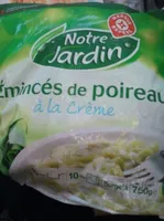 Eminces poireaux A la creme