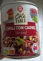 Chili con carne pur boeuf