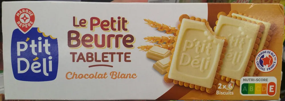 P'tit Beurre Tablette Chocolat Blanc