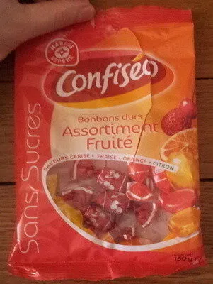 Bonbons sans sucre aux fruits