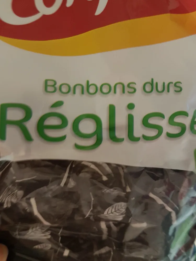 Bonbons sans sucre au réglisse