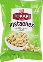 Pistaches grillées à sec