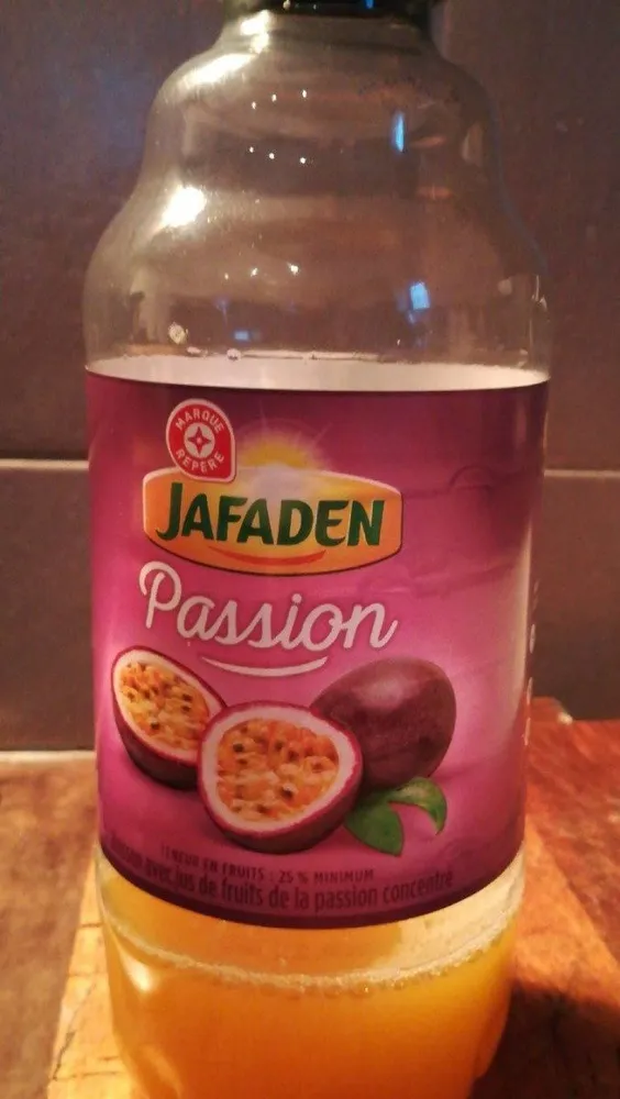 Jus de fruit passion