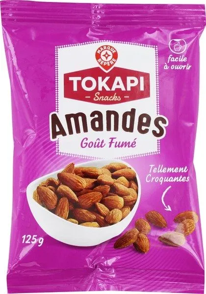 Amandes goût fumé