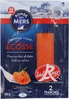 Saumon fumé d'Ecosse Label Rouge 2 tranches