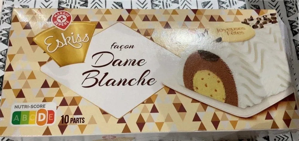 Buche glacee Trofic Facon dame blanche