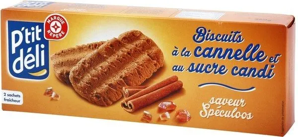 Biscuits sucré et cannelle