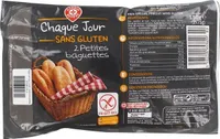 Petites baguettes sans gluten