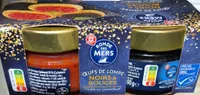 Œufs de lump noirs et rouges pasteurisé