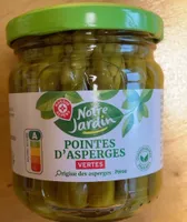 Pointes d'asperges vertes