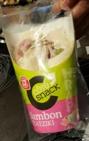 Wrap jambon sauce tzatziki