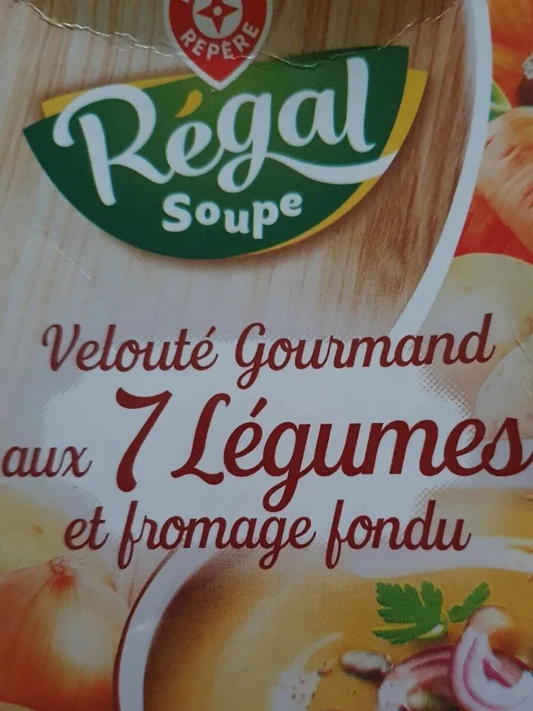 Potage gourmand légumes au fromage fondu