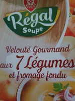 Potage gourmand légumes au fromage fondu
