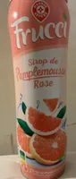 Sirop de pamplemousse rose