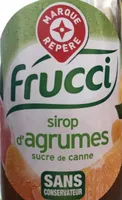 Sirop d'agrumes au sucre de canne