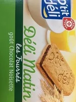 Déli matin Fourrés chocolat/noisette