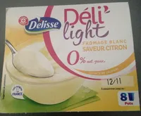 Fromage blanc saveur citron 0%