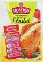 Sachet cuisson poulet paprika et tomate