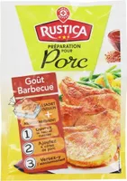 Sachet cuisson porc goût barbecue