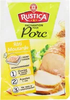 Sachet cuisson rôti à la moutarde