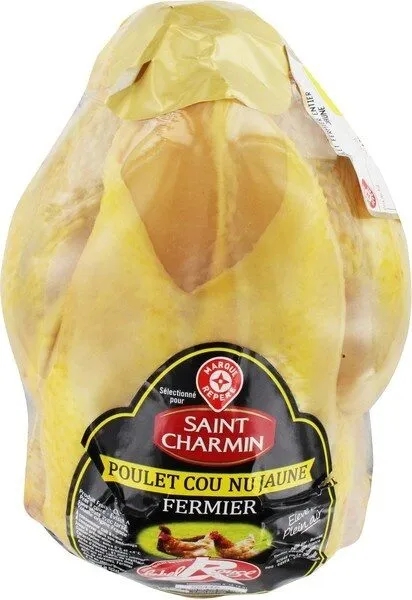 Poulet fermier entier jaune
