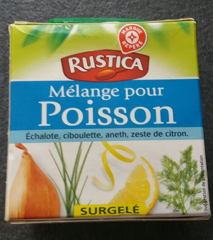 Mélange pour poisson surgelé
