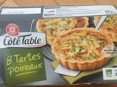 Tartes aux poireaux