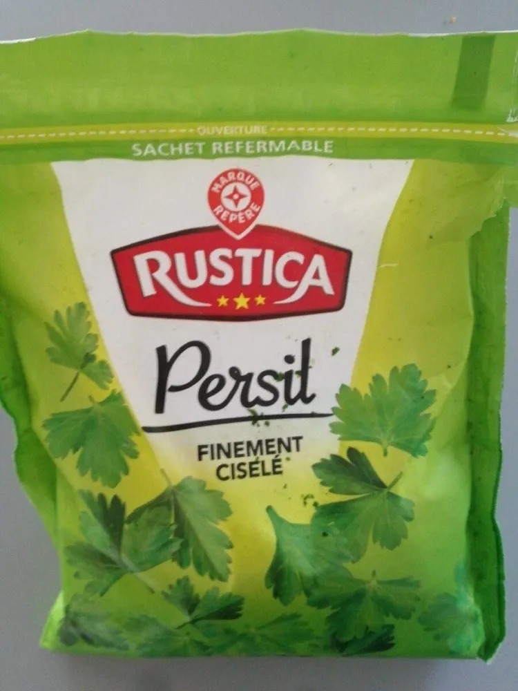 Persil finement ciselé
