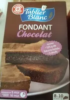 Préparation gâteau fondant chocolat