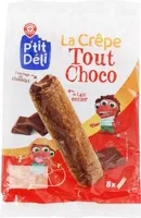 Crêpes fourrées tout chocolat x 8