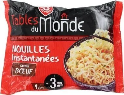 Nouilles instantanées (saveur boeuf)