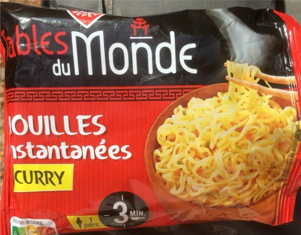 Nouilles instantanées curry