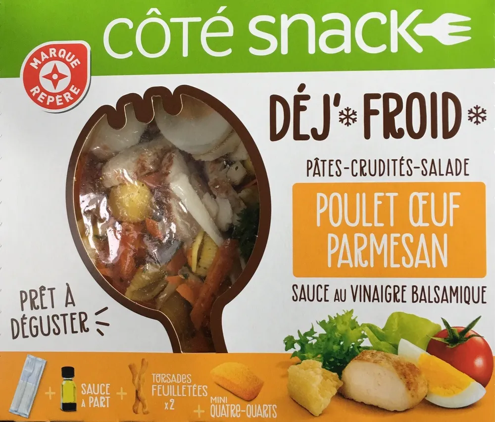 Salade poulet crudités parmesan - coffret