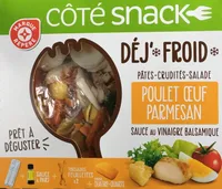 Salade poulet crudités parmesan - coffret
