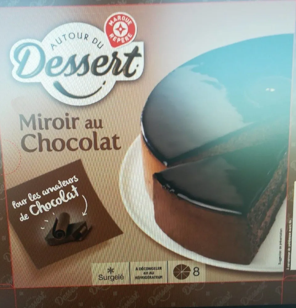 Miroir au chocolat