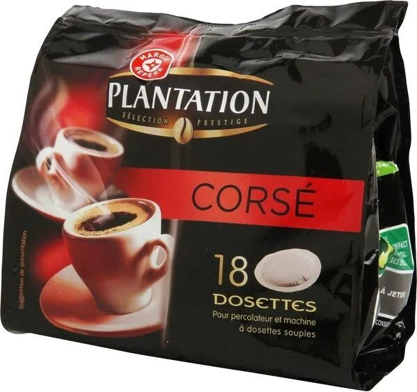 18 dosettes corsé
