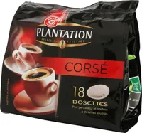 18 dosettes corsé