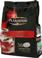 Dosettes café corsé Plantation