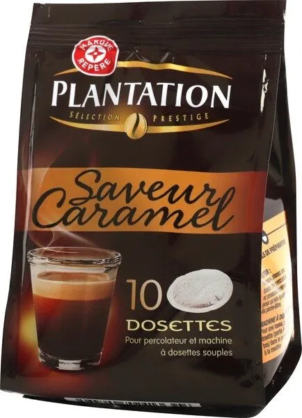 Dosettes café saveur caramel x 10