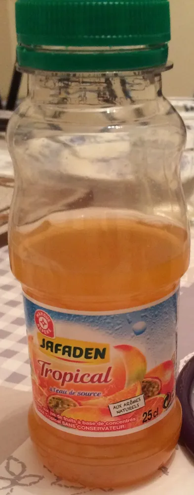 Jafaden - Tropical à l'eau de source