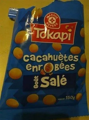 Cacahuetes enrobées goût salé