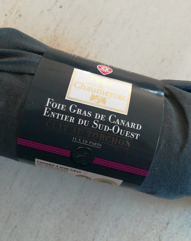Foie gras de canard entier du sud ouest