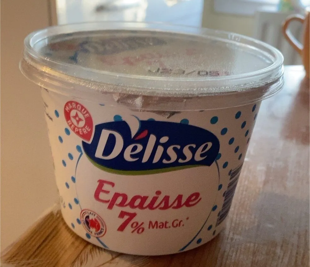 Delisse creme epaisse 7%