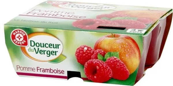 Dessert Pomme Framboise