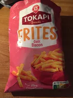 Frites goût bacon