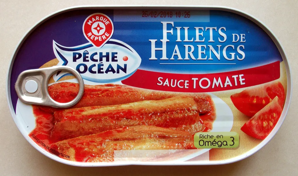 Filets de Harengs (sauce tomate)