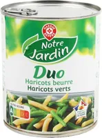 Duo haricots verts/beurre