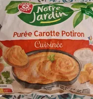 Purée de carottes potiron