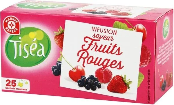 Infusion fruits rouges