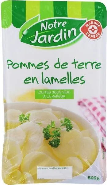 Pommes de terre en lamelles
